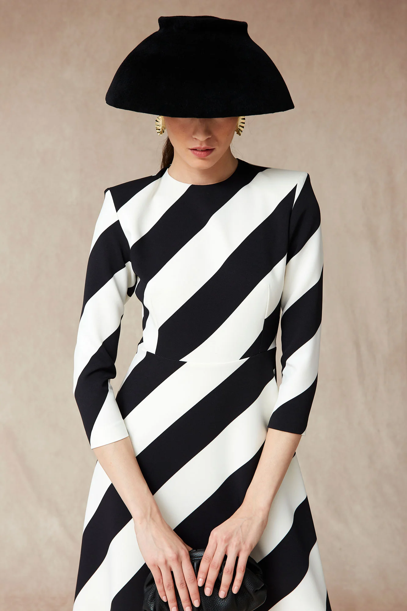 VESTIDO IZOTZ BLANCO/NEGRO